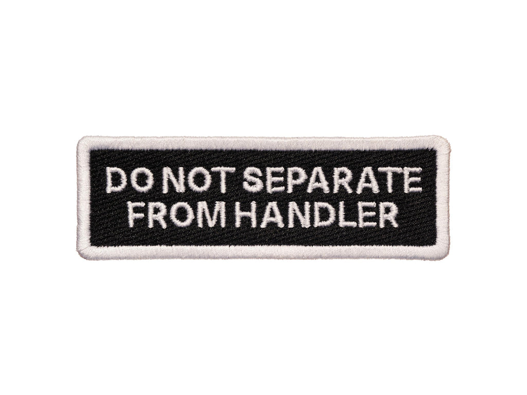 Stitch on Patch - Do Not Separate From Handler