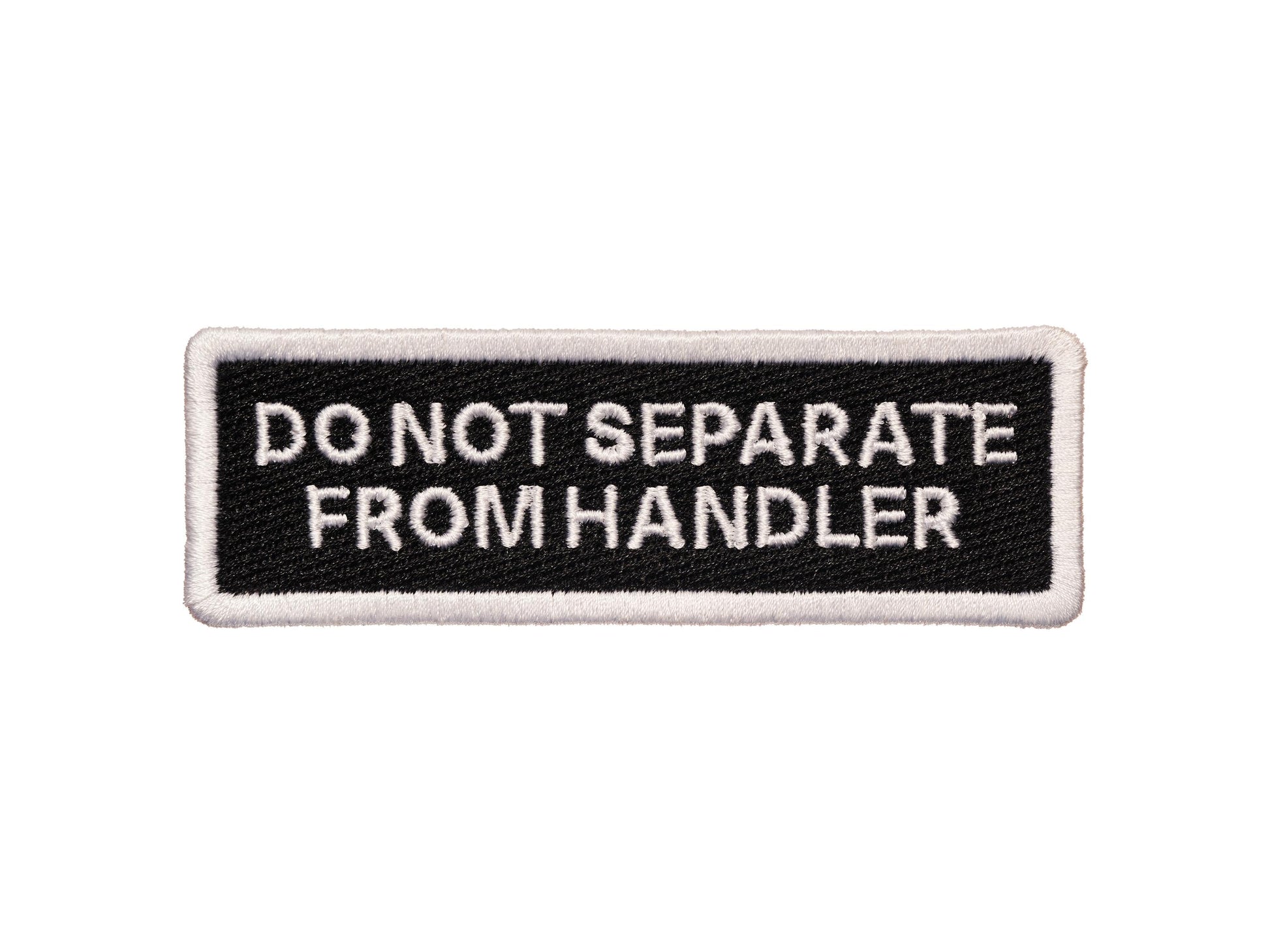 Stitch on Patch - Do Not Separate From Handler