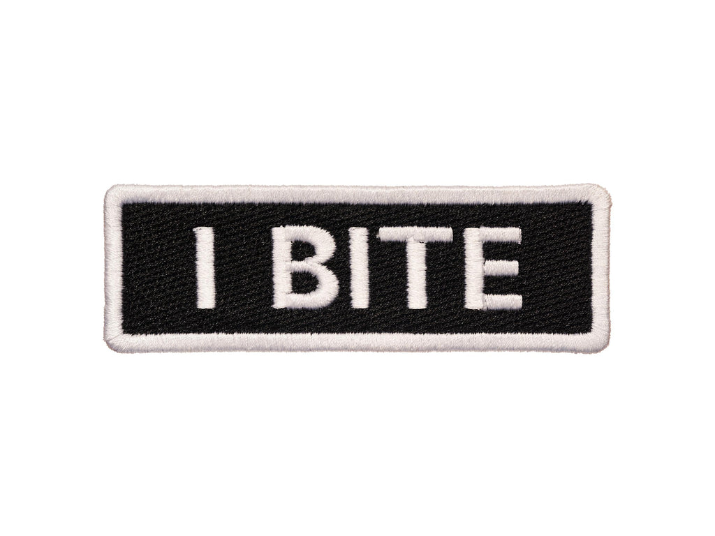 Stitch on Patch - I Bite