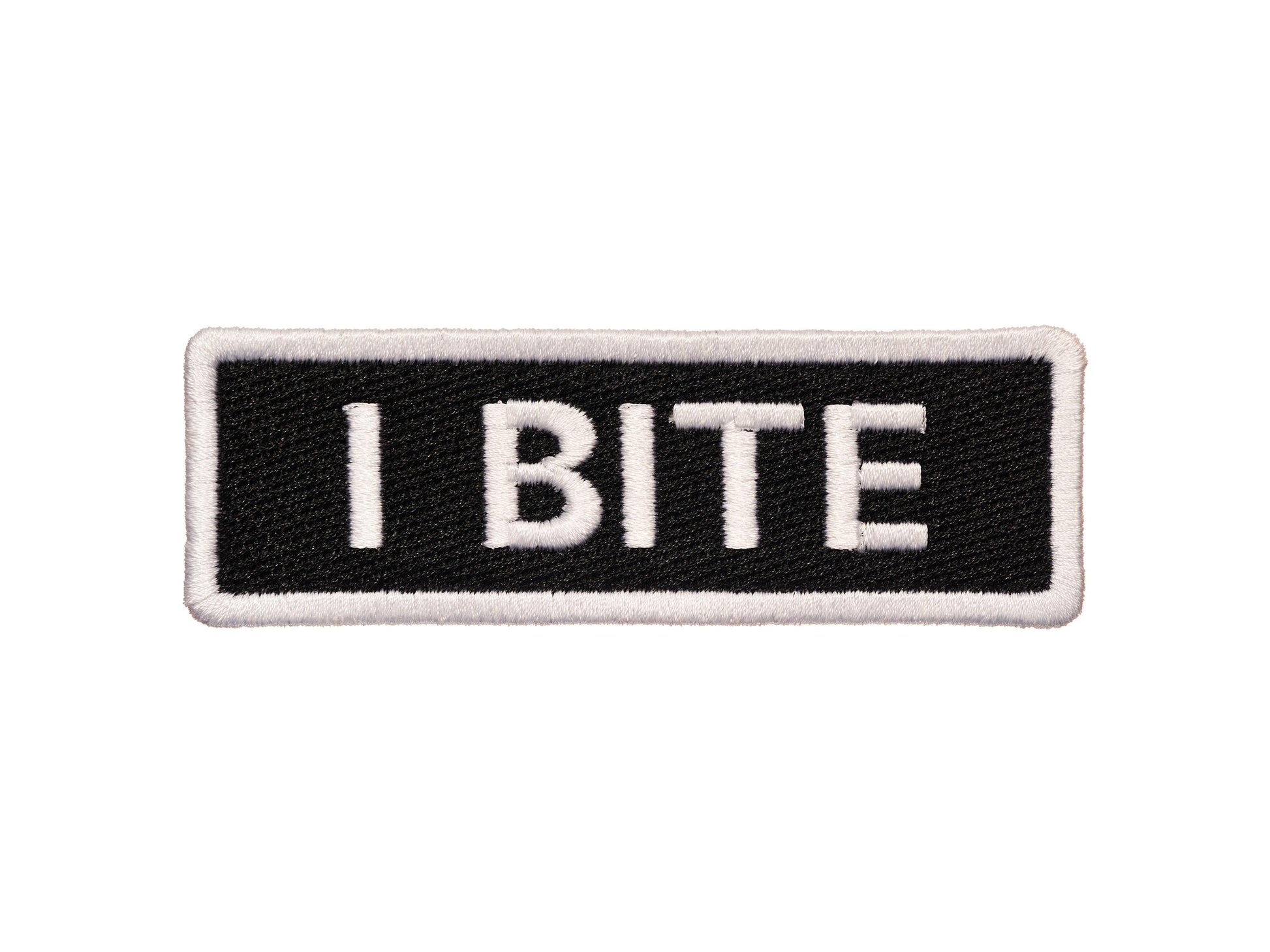 Stitch on Patch - I Bite