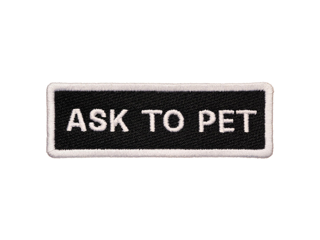Stitch on Patch - Ask To Pet