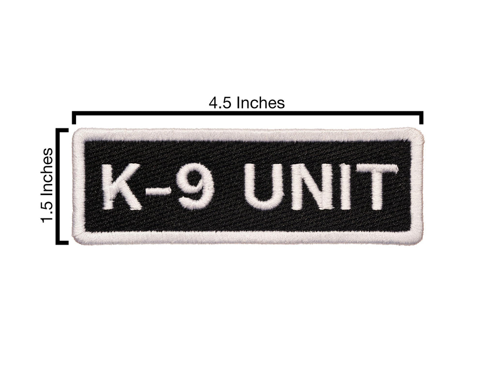 Stitch on Patch - K-9 Unit