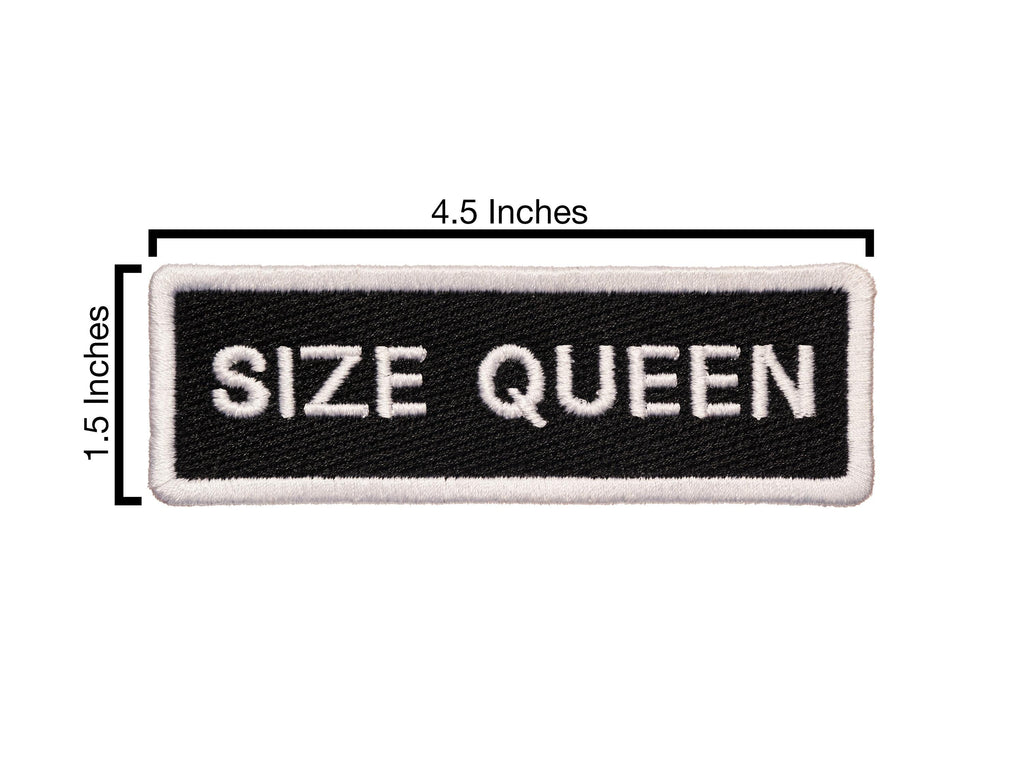 Stitch on Patch - Size Queen