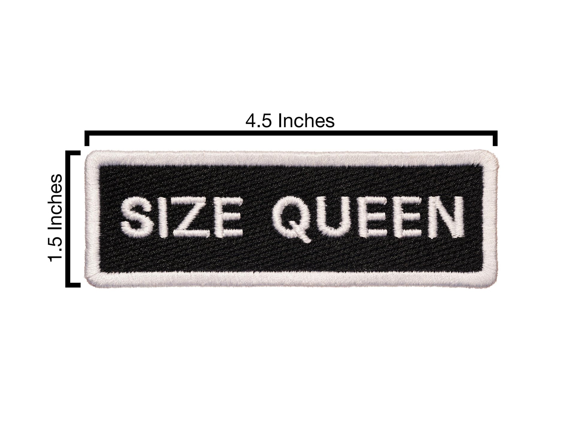 Stitch on Patch - Size Queen