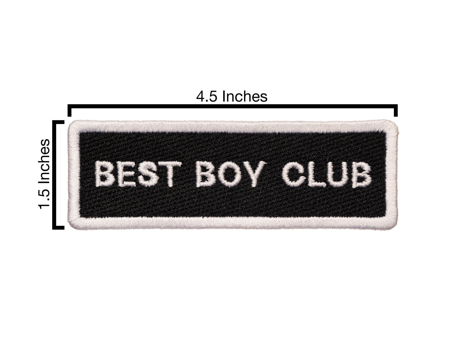 Stitch on Patch - Best Boy Club