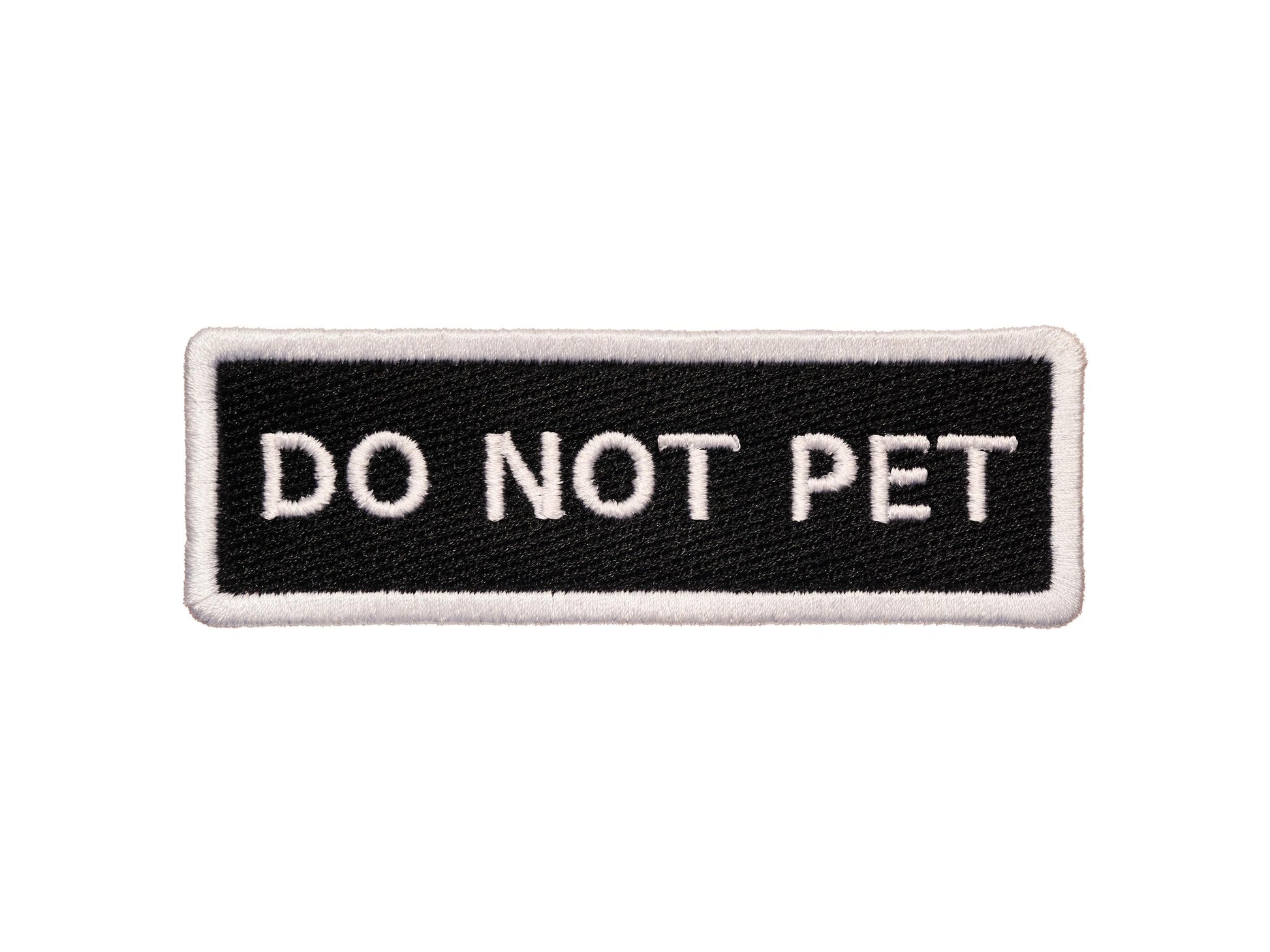Stitch on Patch - Do Not Pet