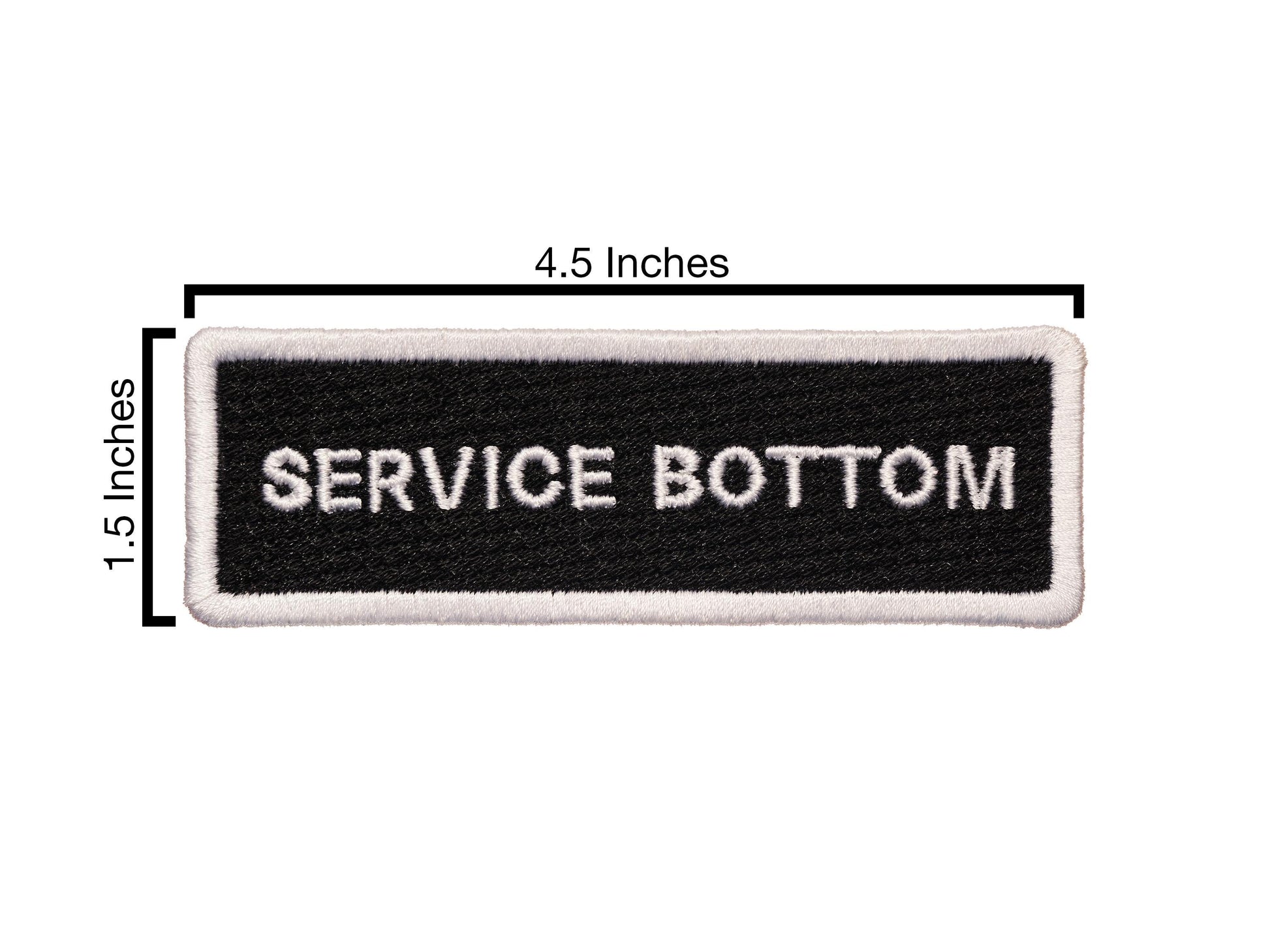 Stitch on Patch - Service Bottom